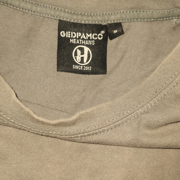 Gedpamco grey T-shirt Size S - Picture 3 of 3